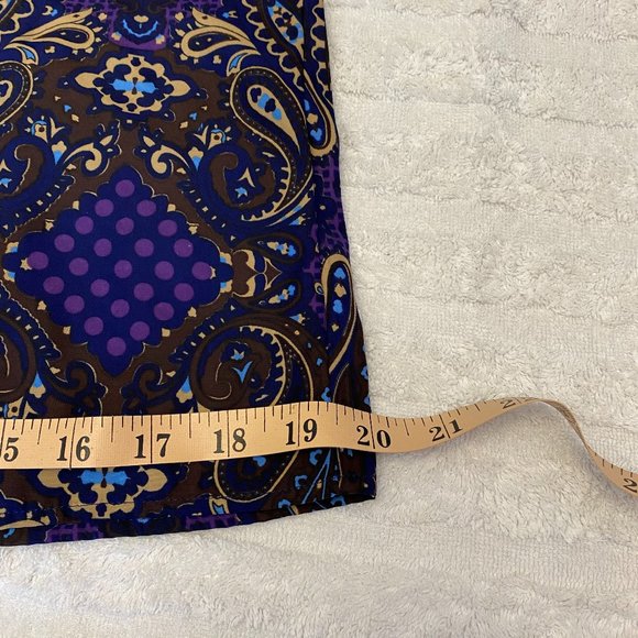 Banana Republic satin-feel, button-front blouse - Picture 8 of 12